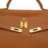 HERMES KELLY 35 RETOURNE GOLD VEAU GULLIVER HAND SHOULDER BAG 1997 SQUARE A GOLD HARDWARE 90328470