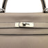 HERMES KELLY 35 RETOURNE GRIS TOURTERELLE TAURILLON CLEMENCE HAND SHOULDER BAG 2000 SQUARE D MATT HARDWARE 90323085