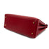 HERMES KELLY 35 RETOURNE ROUGE VIF BOXCALF HAND SHOULDER BAG 1999 SQUARE C GOLD HARDWARE 90315448