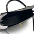 HERMES KELLY 35 SELLIER BLACK BOXCALF HAND SHOULDER BAG 1992 CIRCLE V GOLD HARDWARE 90326188