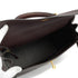 HERMES KELLY 35 SELLIER CHOCOLAT TOGO HAND SHOULDER BAG 2000 SQUARE D GOLD HARDWARE 90340357