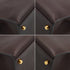 HERMES KELLY 35 SELLIER CHOCOLAT TOGO HAND SHOULDER BAG 2000 SQUARE D GOLD HARDWARE 90340357