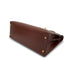 HERMES KELLY 35 SELLIER MARRON FONCE BOXCALF HAND BAG 1998 SQUARE B GOLD HARDWARE 90320997