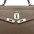 HERMES KELLY AMAZON 32 RETOURNE ETOUPE TOGO HAND SHOULDER BAG 2010 SQUARE N PALLADIUM HARDWARE 90277075