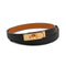 HERMES KELLY BELT 18 BLACK VEAU EPSOM 2024 W STAMP ROSE GOLD HARDWARE 90331870