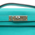 HERMES KELLY CUT BLUE PAON VEAU SWIFT HAND BAG 2016 X STAMP SILVER HARDWARE 90348497