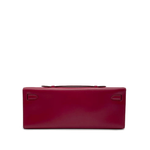 HERMES KELLY CUT RUBIS VEAU SWIF HAND BAG 2014 SQUARE R GOLD HARDWARE 90322055