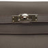 HERMES KELLY DANCE 2 ETAIN EVERCOLOR SHOULDER BAG 2021 Z PALLADIUM HARDWARE 90335835