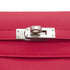 HERMES KELLY DANCE 2 SELLIER FRAMBOISE VEAU SWIFT SHOULDER BAG 2024 W STAMP PALLADIUM HARDWARE 90349268