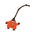 HERMES KELLY DOLL BAG CHARM ORANGE RUBBER 90318636