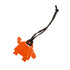 HERMES KELLY DOLL BAG CHARM ORANGE RUBBER 90338385