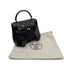 HERMES KELLY DOLL BLACK VEAU GULLIVER HAND BAG 2000 SQUARE D PALLADIUM HARDWARE 90323974