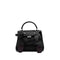 HERMES KELLY DOLL BLACK VEAU GULLIVER HAND BAG 2000 SQUARE D PALLADIUM HARDWARE 90323974