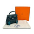 HERMES KELLY DOLL VERT CYPRESS VERT BOSPHORE VEAU SWIFT HAND BAG 2024 W STAMP PALLADIUM HARDWARE 90318743