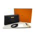 HERMES KELLY ELAN BLACK CHEVRE CHAMKILA CLUTCH SHOULDER BAG 2023 B GOLD HARDWARE 90317733