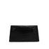 HERMES KELLY ELAN BLACK CROCODILE POROSUS CLUTCH BAG 2001 SQUARE E GOLD HARDWARE 90346642