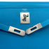 HERMES KELLY ELAN BLUE FRIDA CHEVRE CHAMKILA CLUTCH SHOULDER BAG 2024 W STAMP PALLADIUM HARDWARE 90318621