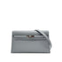 HERMES KELLY ELAN GRIS PANTIN VEAU MADAME CLUTCH SHOULDER BAG 2025 K STAMP PALLADIUM HARDWARE 90319136