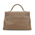 HERMES KELLY LAKIS 40 RETOURNE ETOUPE VEAU SWIFT HAND SHOULDER BAG 2011 SQUARE O PALLADIUM HARDWARE 90331849
