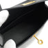 HERMES KELLY MINI 2 BLACK BOX CALF HAND SHOULDER BAG 2025 K STAMP GOLD HARDWARE 90335040