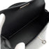 HERMES KELLY MINI 2 CHEVAL DE BOIS BLACK TADELAKT HAND SHOULDER BAG 2024 W STAMP PALLADIUM HARDWARE 90331234