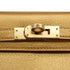 HERMES KELLY MINI 2 DORE CHEVRE CHAMKILA HAND SHOULDER BAG 2026 G STAMP PALLADIUM HARDWARE 90344348