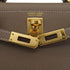 HERMES KELLY MINI 2 ETOUPE EPSOM HAND SHOULDER BAG 2021 Z STAMP GOLD HARDWARE 90334131