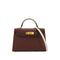 HERMES KELLY MINI 2 TRICOLOR SELLIER TERRE EBENE CRAIE VEAU EPSOM HAND SHOULDER BAG 2026 G STAMP GOLD HARDWARE 90335892