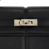HERMES KELLY PADDED 25 SELLIER BLACK VEAU SWIFT HAND SHOULDER BAG 2022 U STAMP PALLADIUM HARDWARE 90343856