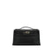 HERMES KELLY POCHETTE MINI SELLIER BLACK GULLIVER HAND BAG 2006 SQUARE J PALLADIUM HARDWARE 90351074