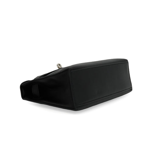 HERMES KELLY POCHETTE MINI SELLIER BLACK GULLIVER HAND BAG 2006 SQUARE J PALLADIUM HARDWARE 90351074