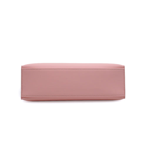 HERMES KELLY POCHETTE ROSE SAKURA VEAU SWIFT HAND BAG 2025 K STAMP PALLADIUM HARDWARE 90331865