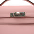 HERMES KELLY POCHETTE ROSE SAKURA VEAU SWIFT HAND BAG 2025 K STAMP PALLADIUM HARDWARE 90331865