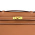 HERMES KELLY POCHETTE SELLIER GOLD VEAU SWIFT HAND BAG 2025 K STAMP GOLD HARDWARE 90325350