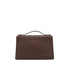 HERMES KELLY POCHETTE SELLIER HAVANE EVERGRAIN HAND BAG 2008 SQUARE L GOLD HARDWARE 90330948
