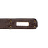 HERMES KELLY POCHETTE SELLIER HAVANE EVERGRAIN HAND BAG 2008 SQUARE L GOLD HARDWARE 90330948