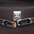 HERMES KELLY POCHETTE SELLIER HAVANE EVERGRAIN HAND BAG 2006 SQUARE J PALLADIUM HARDWARE 90339639