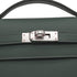 HERMES KELLY POCHETTE SELLIER VERT MANGROVE VEAU SWIFT HAND BAG 2025 K STAMP PALLADIUM HARDWARE 90333711