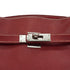 HERMES KELLY SPORTS MM ROUGE H LISSE SHOULDER BAG 2001 SQUARE E PALLADIUM HARDWARE 90339635