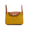 HERMES LINDY 26 JAUNE AMBRE GOLD SWIFT GRIZZLY SHOULDER BAG 2019 D STAMP GOLD HARDWARE 90326668
