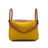 HERMES LINDY 26 JAUNE AMBRE GOLD SWIFT GRIZZLY SHOULDER BAG 2019 D STAMP GOLD HARDWARE 90326668