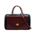 HERMES LORRAINE BLUE INDIGO ROUGE H VEAU GULLIVER HAND SHOULDER BAG 1992 CIRCLE V GOLD HARDWARE 90345054