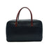 HERMES LORRAINE BLUE INDIGO ROUGE H VEAU GULLIVER HAND SHOULDER BAG 1992 CIRCLE V GOLD HARDWARE 90345054