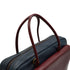 HERMES LORRAINE BLUE INDIGO ROUGE H VEAU GULLIVER HAND SHOULDER BAG 1992 CIRCLE V GOLD HARDWARE 90345054