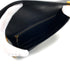 HERMES LYDIE BLACK BOXCALF CLUTCH SHOULDER BAG 1979 CIRCLE I GOLD HARDWARE 90321628
