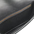 HERMES LYDIE BLACK BOX CALF CLUTCH SHOULDER BAG 1987 CIRCLE Q GOLD HARDWEAR 90341425