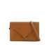 HERMES LYDIE GOLD COUCHEVEL CLUTCH SHOULDER BAG 1983 CIRCLE M GOLD HARDWARE 90333178