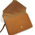 HERMES LYDIE GOLD COUCHEVEL CLUTCH SHOULDER BAG 1983 CIRCLE M GOLD HARDWARE 90333178