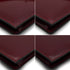 HERMES LYDIE ROUGE H BOX CALF CLUTCH SHOULDER BAG 1985 CIRCLE O GOLD HARDWARE 90335792