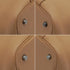 HERMES MAISON MARGIELA INITIAL TABAC CAMEL TAURILLON CLEMENCE SHOULDER BAG 2003 SQUARE G 90335034